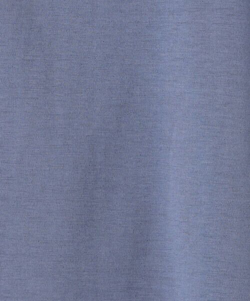 COMME CA COMFORT / コムサ・コンフォート（Lサイズ） カットソー | 〔 +サイズ 〕 【前後2WAY】プレーティング天竺 ブラウス仕立てのカットソー | 詳細9