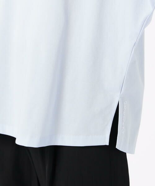 COMME CA COMFORT / コムサ・コンフォート（Lサイズ） カットソー | 〔 +サイズ 〕 【前後2WAY】プレーティング天竺 ブラウス仕立てのカットソー | 詳細20