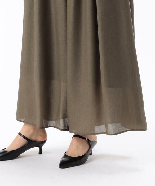 COMME CA COMFORT / コムサ・コンフォート（Lサイズ） その他パンツ | 〔 TALLサイズ 〕 ビアンカビエラ フレアパンツ | 詳細13