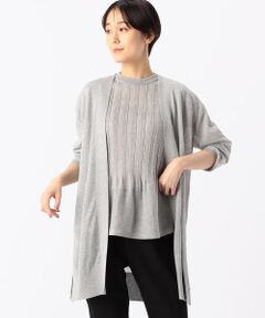 COMME CA COMFORT / コムサ・コンフォート（Lサイズ） カーディガン・ボレロ | 〔 TALLサイズ 〕 スパークレーヨンポリエステル カーディガン