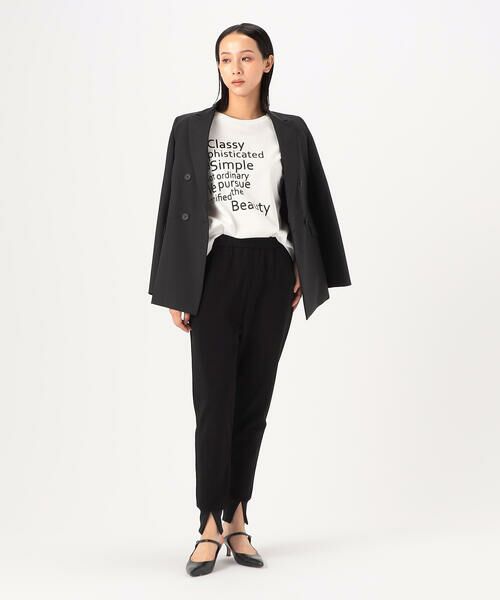 COMME CA COMFORT / コムサ・コンフォート（Lサイズ） その他パンツ | 〔 TALLサイズ 〕 連紡糸ポンチ パンツ | 詳細1