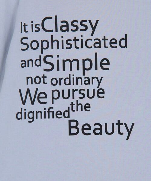 COMME CA COMFORT / コムサ・コンフォート（Lサイズ） Tシャツ | 〔 TALLサイズ 〕【ブライトリーセットアップ】スーピマバイオシルスムース Tシャツ | 詳細16