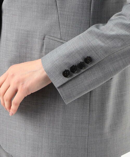 COMME CA COMFORT / コムサ・コンフォート（Lサイズ） セットアップ | 〔 TALLサイズ 〕【ブライトリーセットアップ/セットアップ対応】2WAYストレッチトロ シングルジャケット | 詳細12