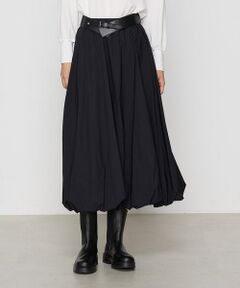 COMME CA COMFORT / コムサ・コンフォート（Lサイズ） ロング・マキシ丈スカート | 〔 TALLサイズ 〕 エアリータフタ バルーンスカート