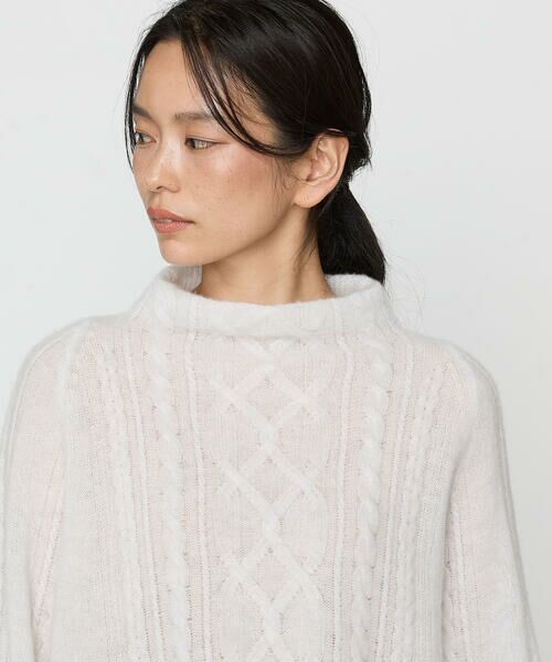 COMME CA COMFORT / コムサ・コンフォート(Lサイズ) ニット・セーター | 【一部店舗限定】〔 +サイズ 〕 ウールタムヤーン マシュマロニット | 詳細6