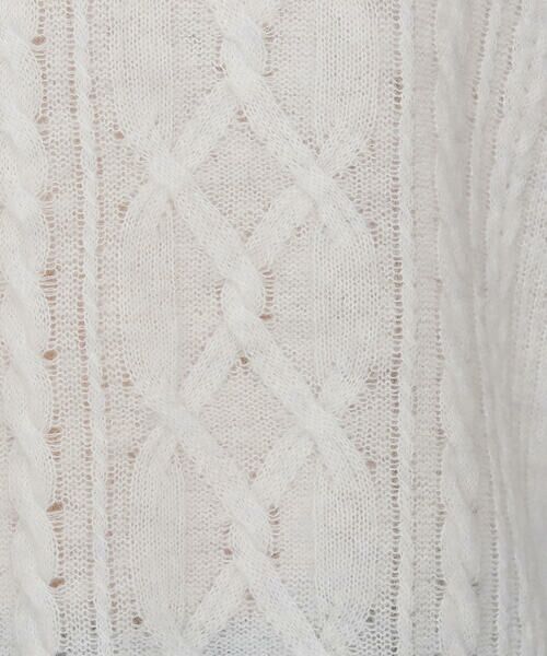 COMME CA COMFORT / コムサ・コンフォート(Lサイズ) ニット・セーター | 【一部店舗限定】〔 +サイズ 〕 ウールタムヤーン マシュマロニット | 詳細8