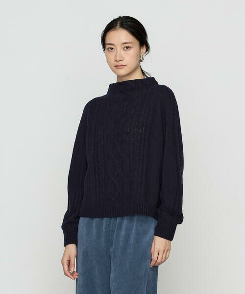 COMME CA COMFORT / コムサ・コンフォート(Lサイズ) ニット・セーター | 【一部店舗限定】〔 +サイズ 〕 ウールタムヤーン マシュマロニット | 詳細13