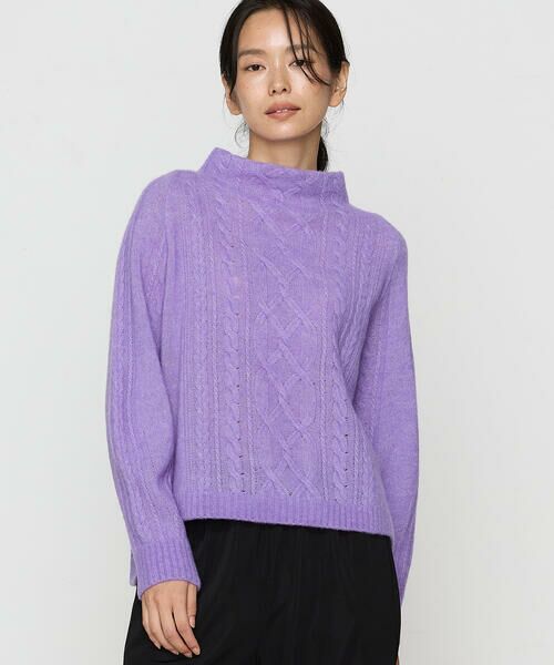 COMME CA COMFORT / コムサ・コンフォート(Lサイズ) ニット・セーター | 【一部店舗限定】〔 +サイズ 〕 ウールタムヤーン マシュマロニット | 詳細20