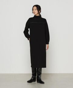 COMME CA COMFORT / コムサ・コンフォート（Lサイズ） ロング・マキシ丈ワンピース | 〔 +サイズ 〕 フラノジャージ あったかワンピース