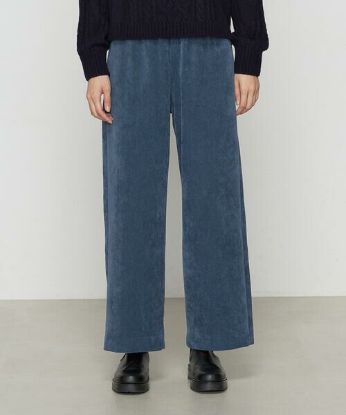 COMME CA COMFORT / コムサ・コンフォート(Lサイズ) その他パンツ | 〔 +サイズ 〕 細コーデュロイ ワイドパンツ | 詳細2
