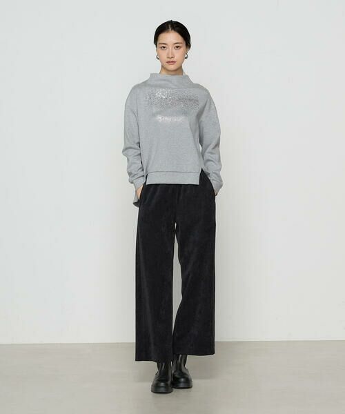 COMME CA COMFORT / コムサ・コンフォート(Lサイズ) その他パンツ | 〔 +サイズ 〕 細コーデュロイ ワイドパンツ | 詳細5