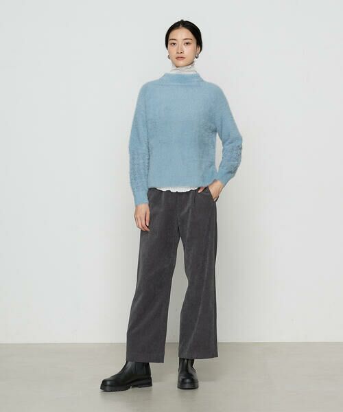 COMME CA COMFORT / コムサ・コンフォート(Lサイズ) その他パンツ | 〔 +サイズ 〕 細コーデュロイ ワイドパンツ | 詳細12