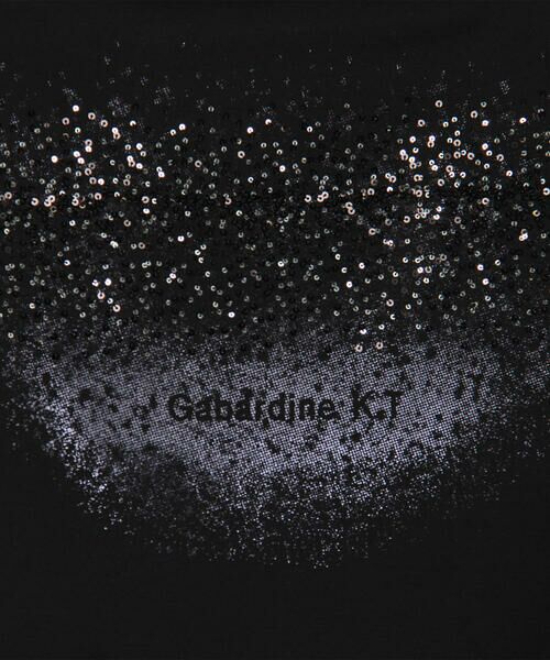 COMME CA COMFORT / コムサ・コンフォート（Lサイズ） カットソー | 〔 +サイズ 〕 ダンボールニット 箔プリント＆スパンコール刺繍プルオーバー | 詳細6