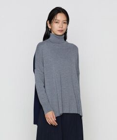 COMME CA COMFORT / コムサ・コンフォート（Lサイズ） ニット・セーター | 〔 TALLサイズ 〕 ウール混ポリエステル プルオーバー