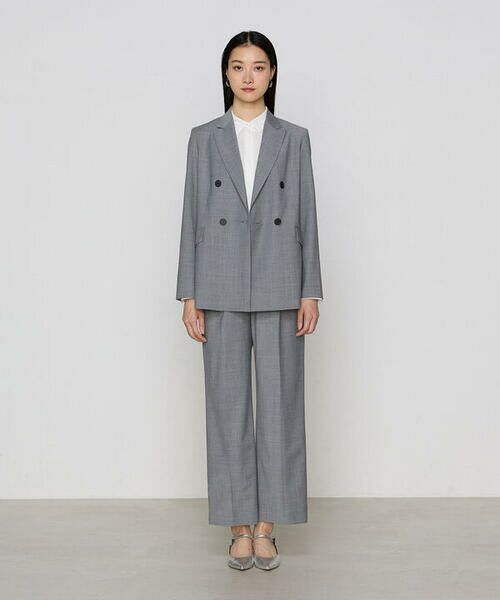 COMME CA COMFORT / コムサ・コンフォート（Lサイズ） セットアップ | 〔 TALLサイズ 〕 【セットアップ対応】ブライトリートロ ワイドパンツ | 詳細1