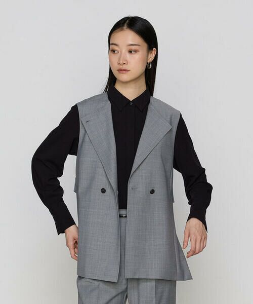 COMME CA COMFORT / コムサ・コンフォート（Lサイズ） ベスト | 〔 TALLサイズ 〕 【セットアップ対応】ブライトリートロ ジレ | 詳細2