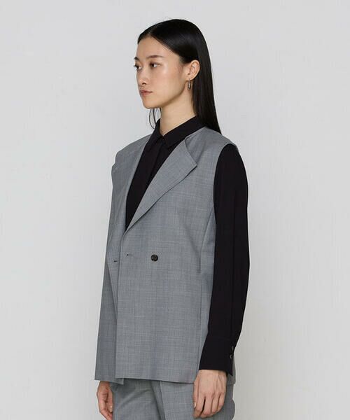 COMME CA COMFORT / コムサ・コンフォート（Lサイズ） ベスト | 〔 TALLサイズ 〕 【セットアップ対応】ブライトリートロ ジレ | 詳細3