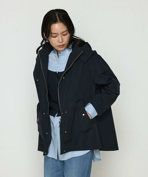 COMME CA COMFORT / コムサ・コンフォート(Lサイズ) ブルゾン | 〔 TALLサイズ 〕 【2WAY】コットンナイロングログラン アノラックブルゾン | 詳細8