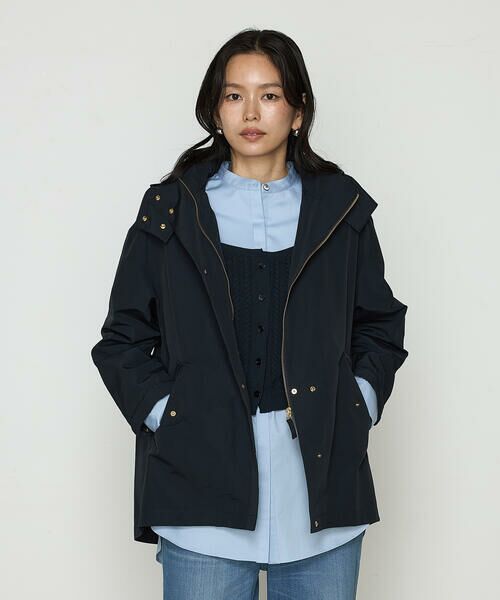 COMME CA COMFORT / コムサ・コンフォート(Lサイズ) ブルゾン | 〔 TALLサイズ 〕 【2WAY】コットンナイロングログラン アノラックブルゾン | 詳細9