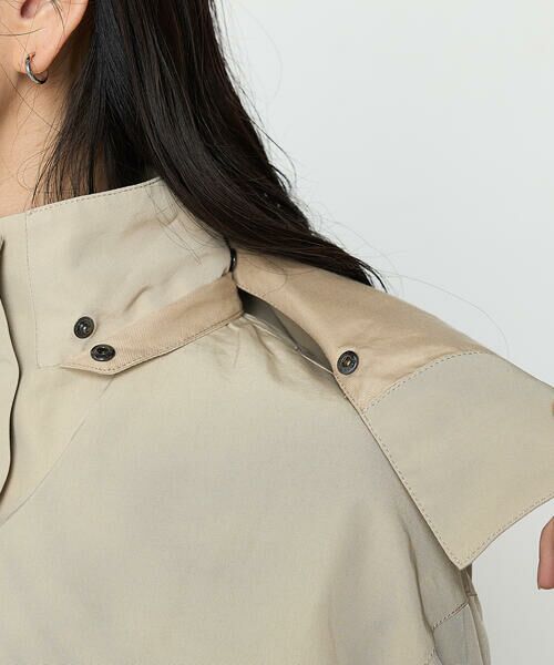 COMME CA COMFORT / コムサ・コンフォート(Lサイズ) ブルゾン | 〔 TALLサイズ 〕 【2WAY】コットンナイロングログラン アノラックブルゾン | 詳細20