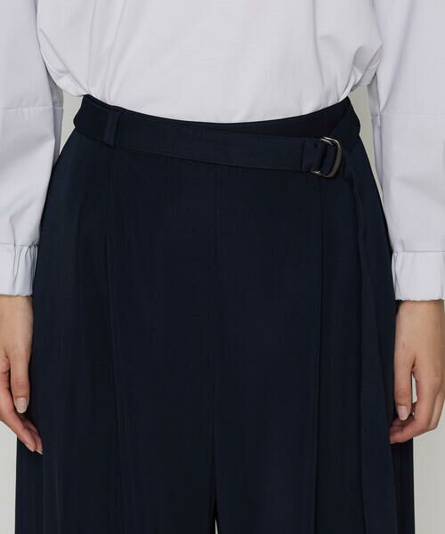 COMME CA COMFORT / コムサ・コンフォート（Lサイズ） その他パンツ | 〔 +サイズ 〕 ハイテンションポンチ タックワイドパンツ | 詳細15