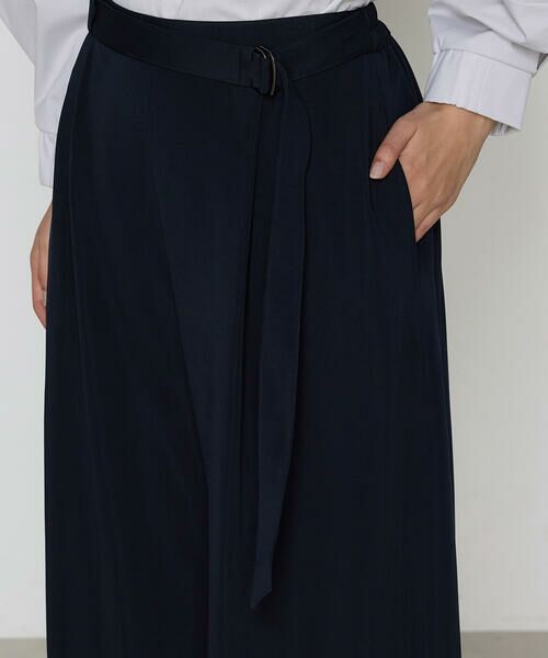 COMME CA COMFORT / コムサ・コンフォート（Lサイズ） その他パンツ | 〔 +サイズ 〕 ハイテンションポンチ タックワイドパンツ | 詳細16