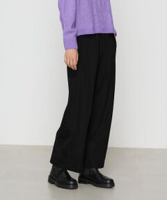 COMME CA COMFORT / コムサ・コンフォート（Lサイズ） その他パンツ | 〔 +サイズ 〕 ハイテンションポンチ ワイドパンツ