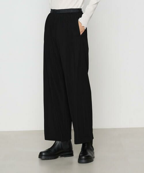 COMME CA COMFORT / コムサ・コンフォート（Lサイズ） その他パンツ | 〔 +サイズ 〕 ハイテンションポンチ ワイドパンツ | 詳細10