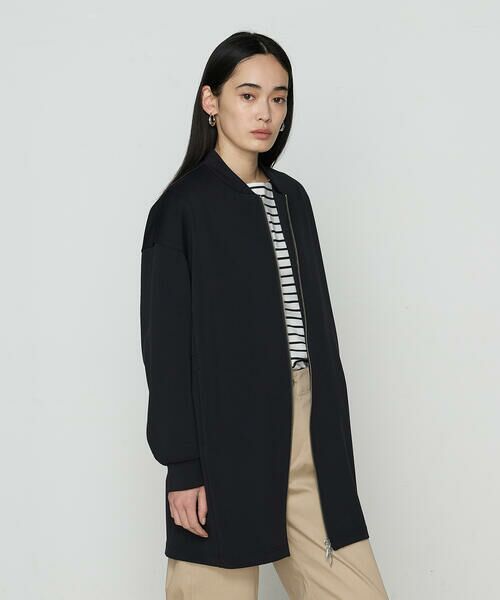 COMME CA COMFORT / コムサ・コンフォート（Lサイズ） ブルゾン | 〔 TALLサイズ 〕 アクアスーティングジャージー ロングブルゾン | 詳細6