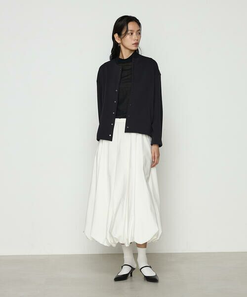 COMME CA COMFORT / コムサ・コンフォート（Lサイズ） ブルゾン | 〔 TALLサイズ 〕 アクアスーティングジャージー ノーカラーブルゾン | 詳細6