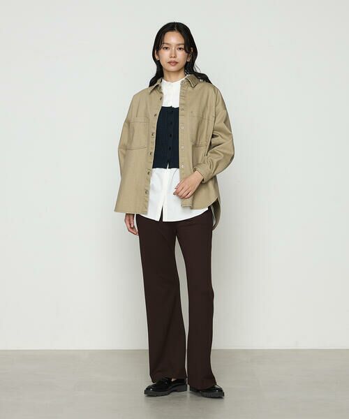 COMME CA COMFORT / コムサ・コンフォート（Lサイズ） ニット・セーター | 〔 TALLサイズ 〕 ケーブル編みニット ビスチェ | 詳細1