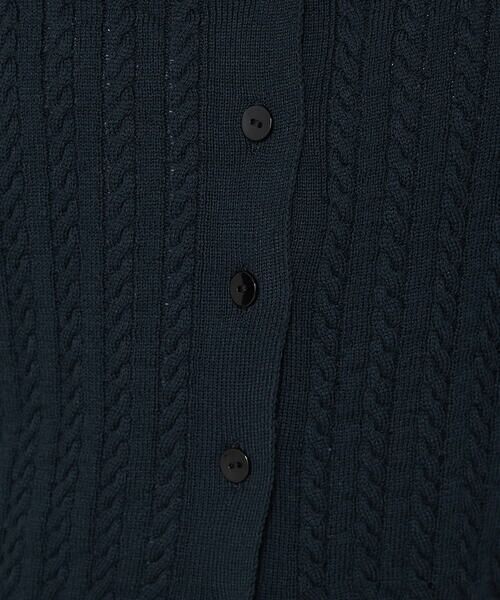 COMME CA COMFORT / コムサ・コンフォート（Lサイズ） ニット・セーター | 〔 TALLサイズ 〕 ケーブル編みニット ビスチェ | 詳細10