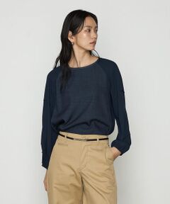 COMME CA COMFORT / コムサ・コンフォート（Lサイズ） シャツ・ブラウス | 〔 TALLサイズ 〕 オトナデニム デザインブラウス