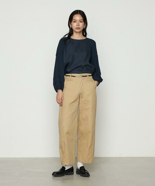 COMME CA COMFORT / コムサ・コンフォート（Lサイズ） シャツ・ブラウス | 〔 TALLサイズ 〕 オトナデニム デザインブラウス | 詳細5