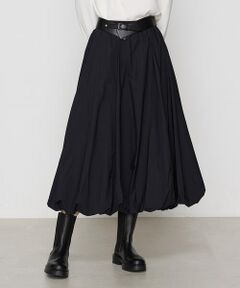 COMME CA COMFORT / コムサ・コンフォート（Lサイズ） ロング・マキシ丈スカート | 〔 TALLサイズ 〕 エアリータフタ バルーンスカート