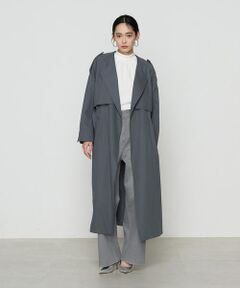GYDA トレンチコート ホワイト・グレー GYDA｜ジェイダのトレンチコート（ホワイト/白色系）通販 - ZOZOTOWN