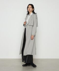 COMME CA COMFORT / コムサ・コンフォート（Lサイズ） トレンチコート | 〔 TALLサイズ 〕 サイロフィルギャバ 3WAYトレンチコート