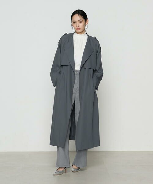 COMME CA COMFORT / コムサ・コンフォート（Lサイズ） トレンチコート | 〔 TALLサイズ 〕 サイロフィルギャバ 3WAYトレンチコート | 詳細1