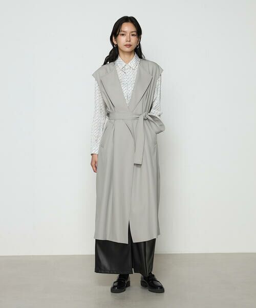 COMME CA COMFORT / コムサ・コンフォート（Lサイズ） トレンチコート | 〔 TALLサイズ 〕 サイロフィルギャバ 3WAYトレンチコート | 詳細13