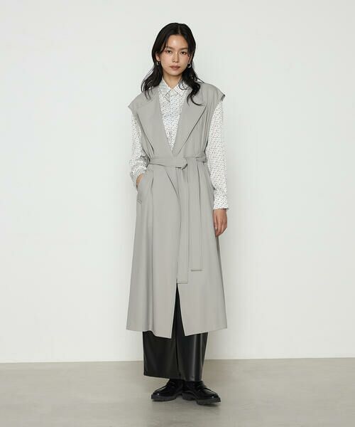 COMME CA COMFORT / コムサ・コンフォート（Lサイズ） トレンチコート | 〔 TALLサイズ 〕 サイロフィルギャバ 3WAYトレンチコート | 詳細17