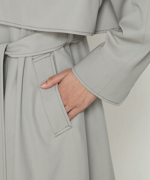 COMME CA COMFORT / コムサ・コンフォート（Lサイズ） トレンチコート | 〔 TALLサイズ 〕 サイロフィルギャバ 3WAYトレンチコート | 詳細25