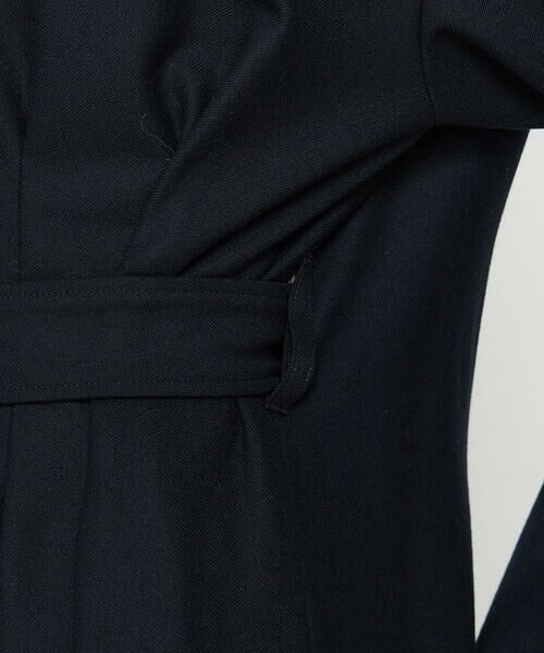 COMME CA COMFORT / コムサ・コンフォート（Lサイズ） ロング・マキシ丈ワンピース | 〔 TALLサイズ 〕 両面起毛ツイル シャツドレス | 詳細14