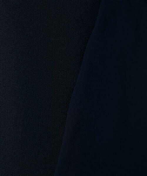 COMME CA COMFORT / コムサ・コンフォート（Lサイズ） シャツ・ブラウス | 〔 +サイズ 〕 バックサテン梨地 ニットドッキングブラウス | 詳細11