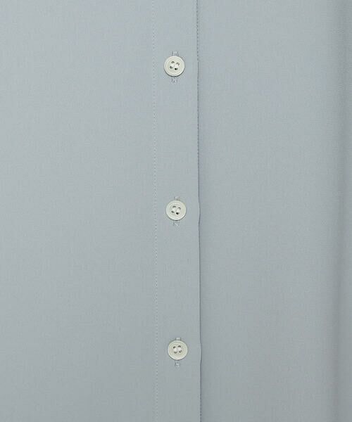 COMME CA COMFORT / コムサ・コンフォート（Lサイズ） シャツ・ブラウス | 〔 +サイズ 〕 バックサテン梨地 フード付きブラウス | 詳細9