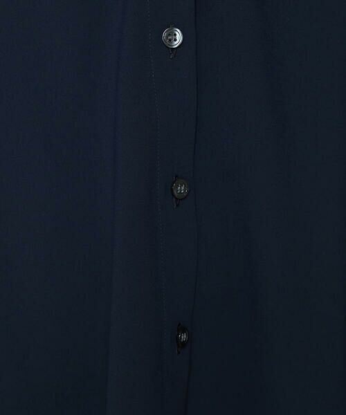 COMME CA COMFORT / コムサ・コンフォート（Lサイズ） シャツ・ブラウス | 〔 +サイズ 〕 バックサテン梨地 フード付きブラウス | 詳細13