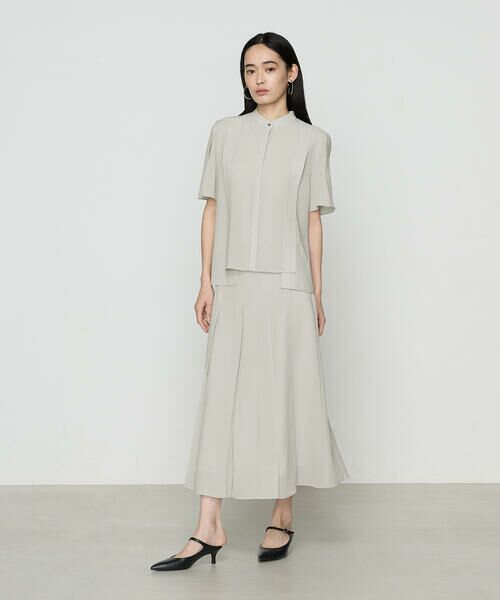 COMME CA COMFORT / コムサ・コンフォート（Lサイズ） ロング・マキシ丈スカート | 〔 TALLサイズ 〕 フィネスボイル スカート | 詳細1