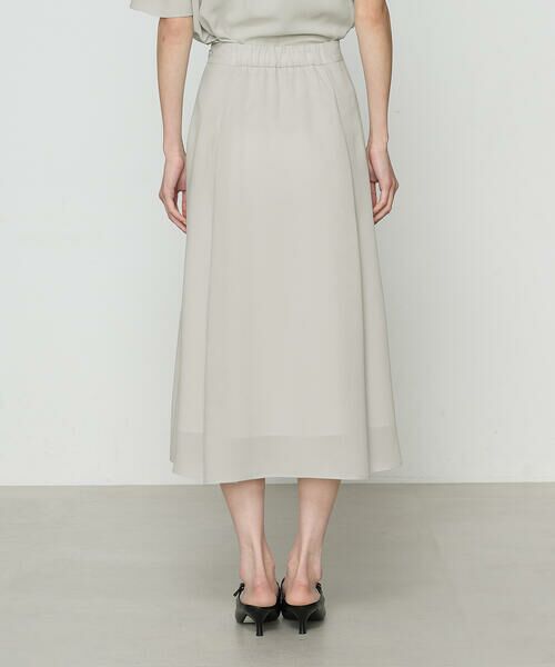 COMME CA COMFORT / コムサ・コンフォート（Lサイズ） ロング・マキシ丈スカート | 〔 TALLサイズ 〕 フィネスボイル スカート | 詳細5