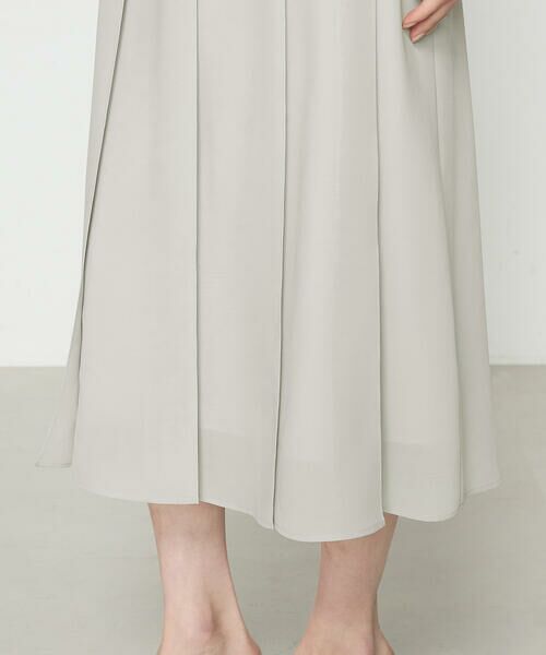 COMME CA COMFORT / コムサ・コンフォート（Lサイズ） ロング・マキシ丈スカート | 〔 TALLサイズ 〕 フィネスボイル スカート | 詳細7