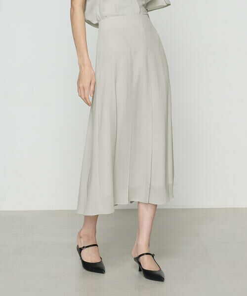 COMME CA COMFORT / コムサ・コンフォート（Lサイズ） ロング・マキシ丈スカート | 〔 TALLサイズ 〕 フィネスボイル スカート | 詳細2
