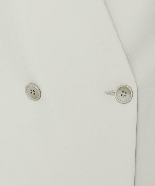 COMME CA COMFORT / コムサ・コンフォート（Lサイズ） セットアップ | 〔 TALLサイズ 〕 【セットアップ対応】アチェローザダブルクロス ノーカラージャケット | 詳細15